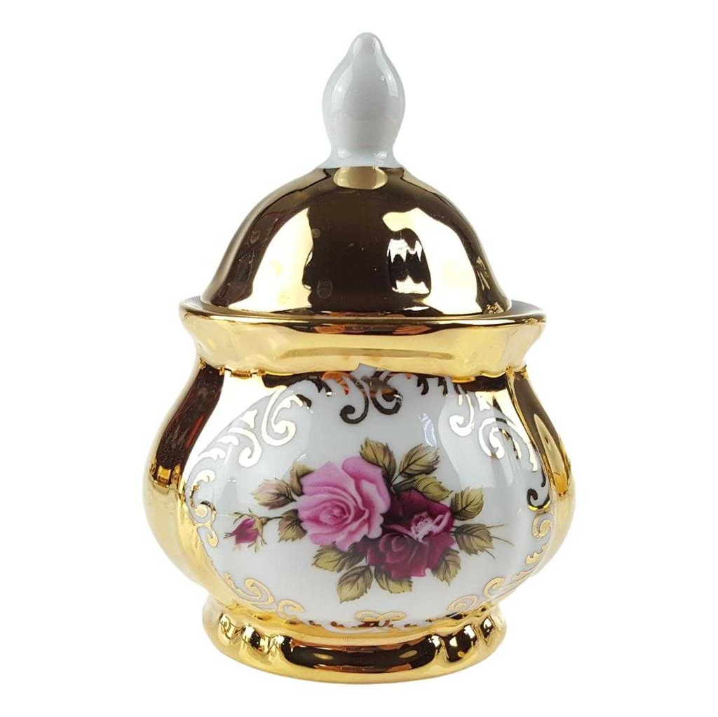 [458166620] Mokkaservice Golddekor Blumen gebraucht - sehr gut Bild 6