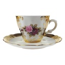[458166620] Mokkaservice Golddekor Blumen gebraucht - sehr gut Bild 8