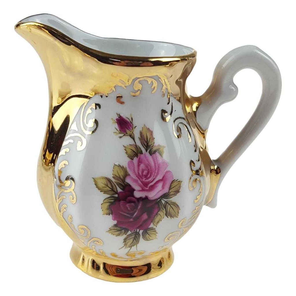 [458166620] Mokkaservice Golddekor Blumen gebraucht - sehr gut Bild 9