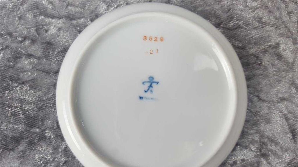 [45816663] Glasuntersetzer 9,9 cm Fürstenberg gebraucht - neuwertig Bild 3