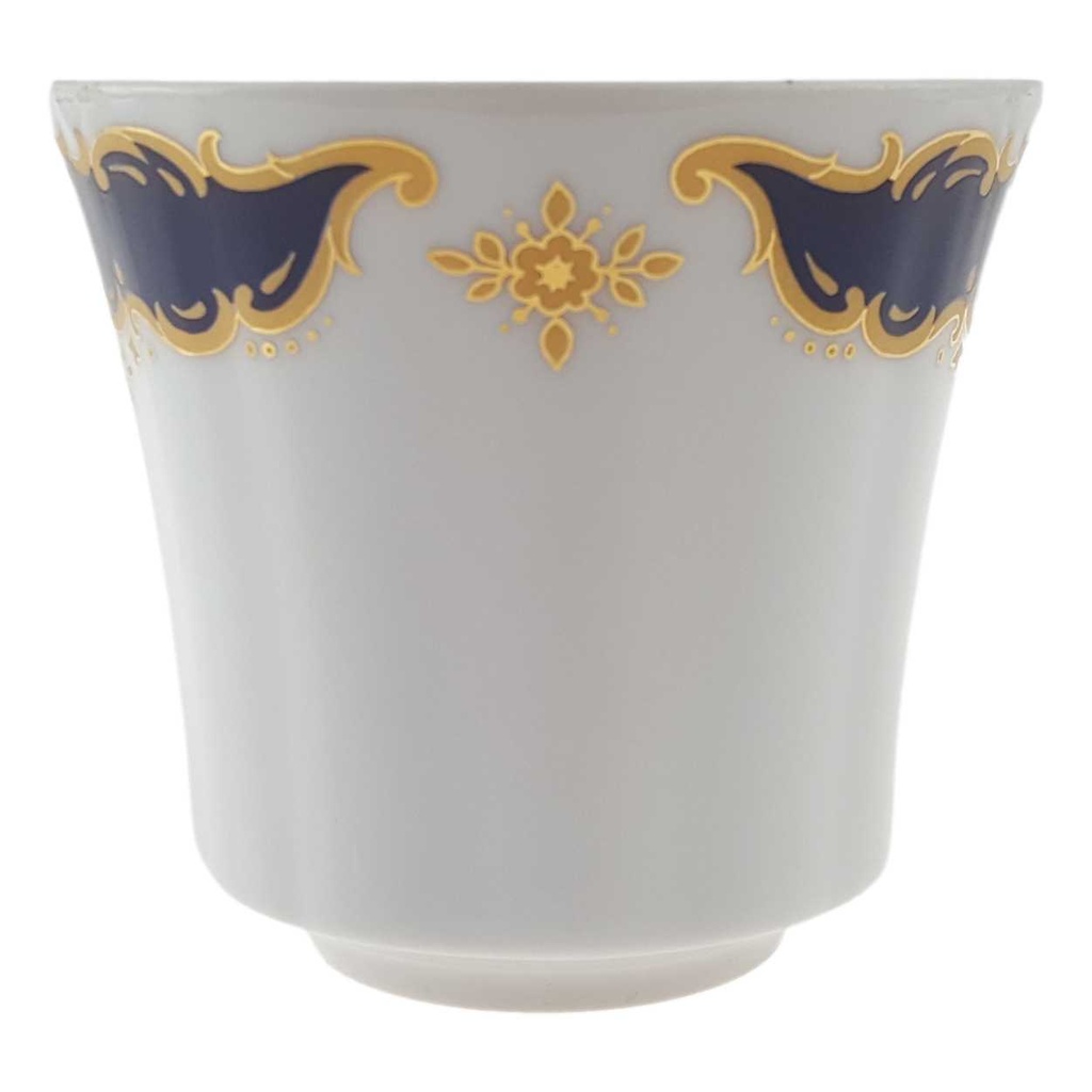 [458166632] Kaffeetasse 0,2 L Retsch Wunsiedel Kobalt mit Goldbordüre gebraucht - sehr gut Bild 4