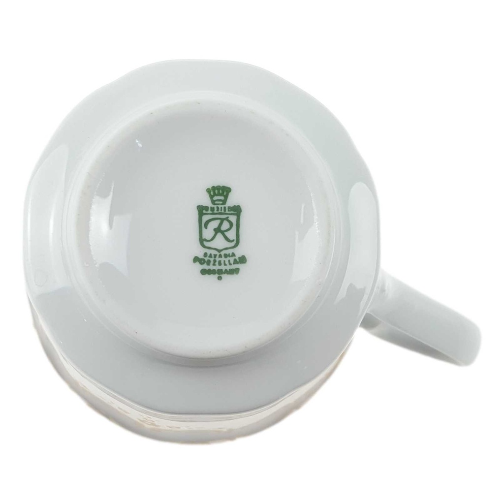 [458166632] Kaffeetasse 0,2 L Retsch Wunsiedel Kobalt mit Goldbordüre gebraucht - sehr gut Bild 6