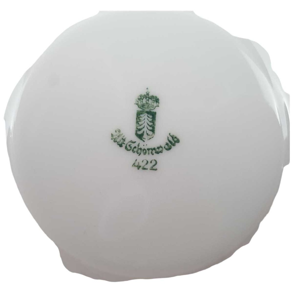 [458166640] Untertasse für Tee 13,7 cm Schönwald Rand Pastellgrün gebraucht - gut Bild 2