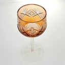 [458166642] Weinglas Weinrömer Römerglas Überfangglas Orange gebraucht - sehr gut Bild 2