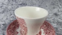 [45816665] Kaffeetasse mit Untertasse Tasse Grindley Homeland Rot gebraucht - akzeptabel Bild 4
