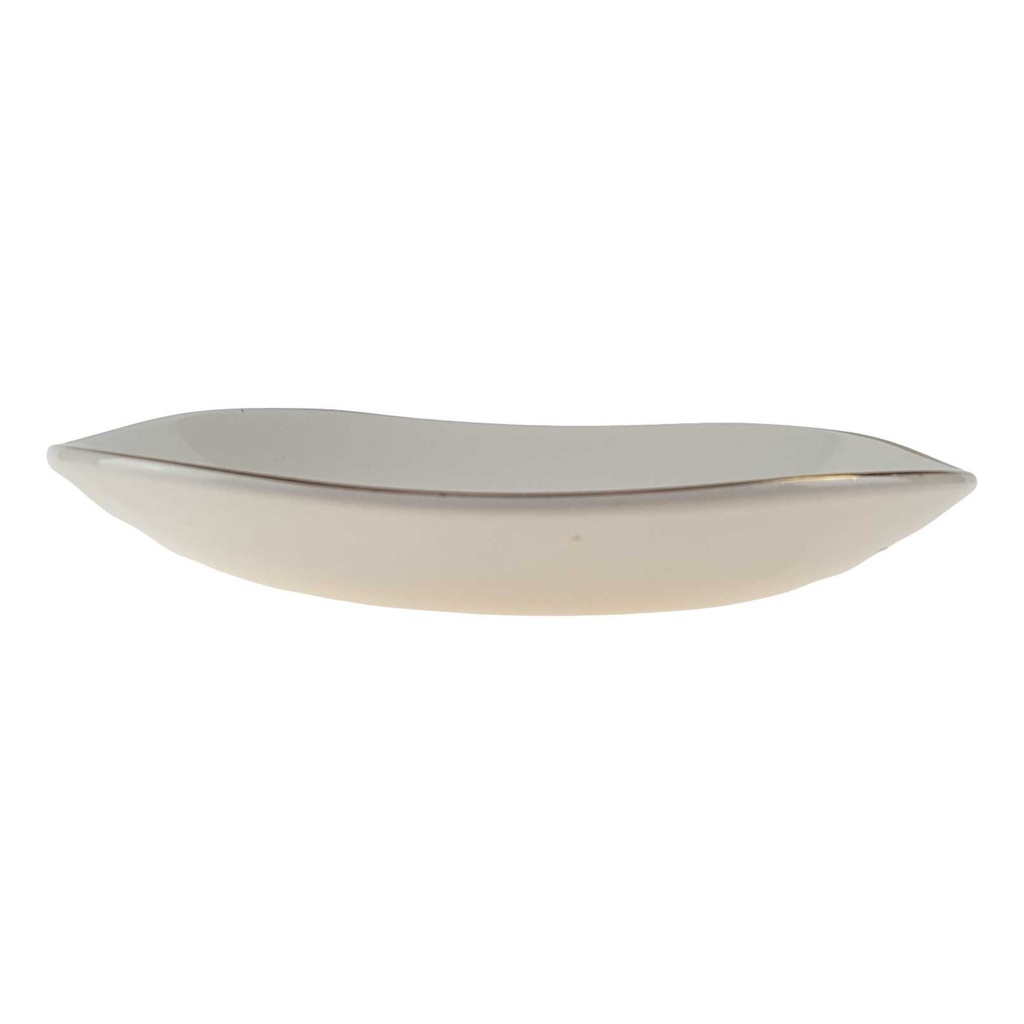 [458166665] Servierplatte Beilagenschale Goldrand 13 cm Weatherby Hanley Falcon Blumendekor Blumen gebraucht - gut Bild 3