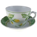 [458166667] Jumbotasse mit Untertasse Hutschenreuther Medley Summerdream Garden gebraucht - neuwertig Bild 2