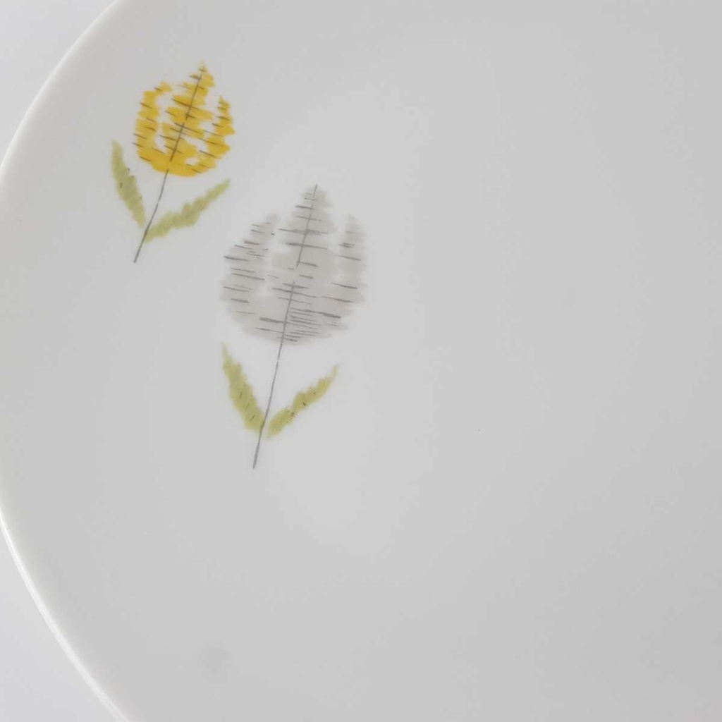 [2119245] 6er Set Kuchenteller 19,2 cm Arzberg bunte Blumen gebraucht - gut Bild 4
