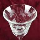 [458166690] Likörglas Schnapsglas Blumen Transparent gebraucht - sehr gut Bild 4