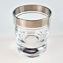 [458166694] Whiskeyglas Schnapsglas Thomas Porzellan Platinrand Transparent W.Germany Germany gebraucht - gut Bild 2