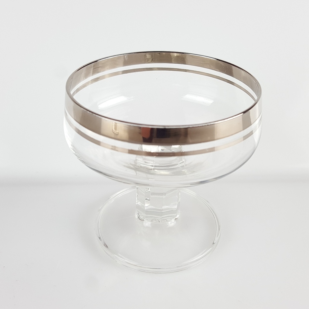 [458166699] Likörschale Likörglas Thomas Platinrand Transparent Germany gebraucht - gut Bild 2