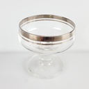[458166699] Likörschale Likörglas Thomas Platinrand Transparent Germany gebraucht - gut Bild 2