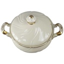 [45816670] Suppenterrine Suppenschüssel Golddekor 3,8 L Eschenbach Elfenbein 05627 Beige gebraucht - sehr gut Bild 2