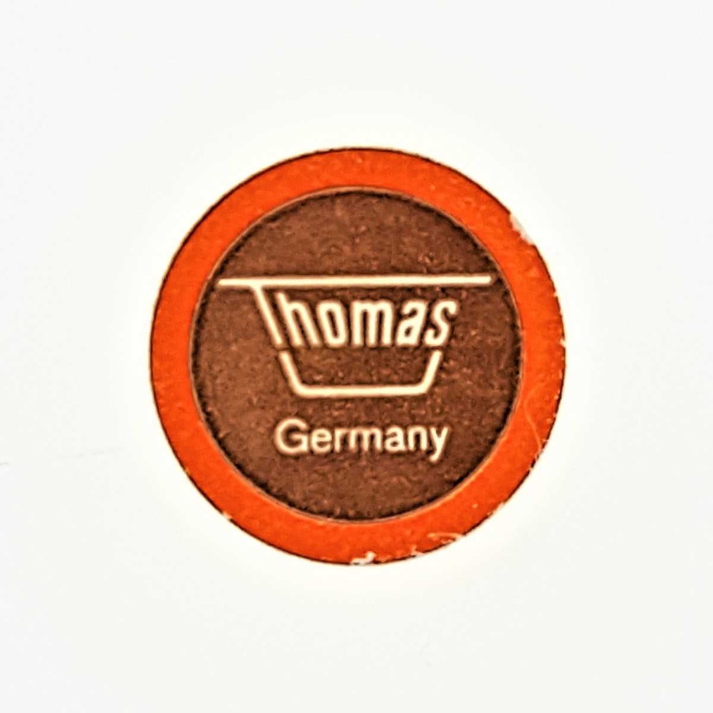[2119249] Bierglas Thomas Porzellan Platinrand Transparent Germany gebraucht - sehr gut Bild 3