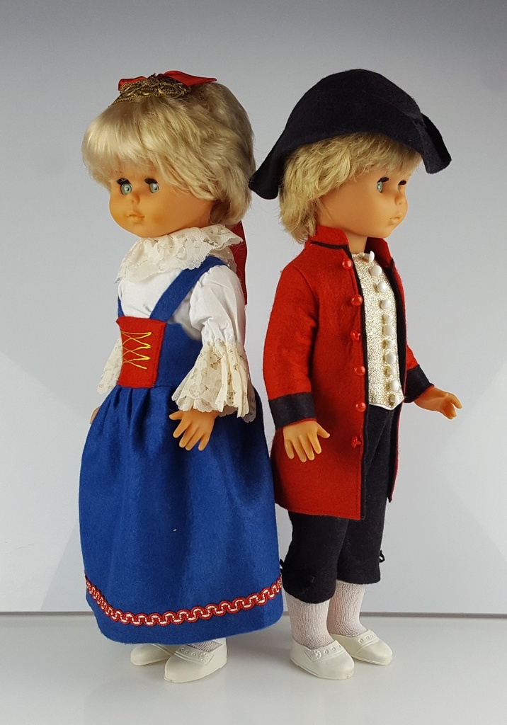 [2119251] 2er Set Puppen 48 cm Schlafaugen Souvenir Bild 4