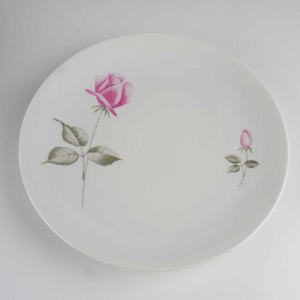 [2119252] 6er Set Speiseteller Essteller 24,2 cm Schaller Rosendekor Bavaria gebraucht - gut Bild 5