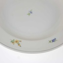 [458166712] Suppenteller 24,2 cm Tielsch Altwasser Streublume elfenbein Blumen gebraucht - akzeptabel Bild 4