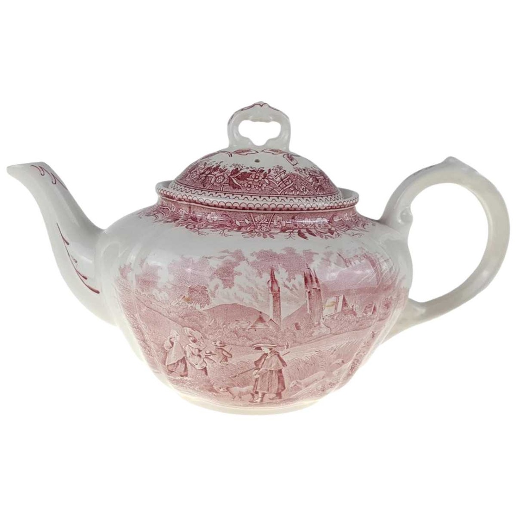 [458166713] Teekanne 1,1 L Villeroy & Boch Burgenland Rot gebraucht - sehr gut Bild 2