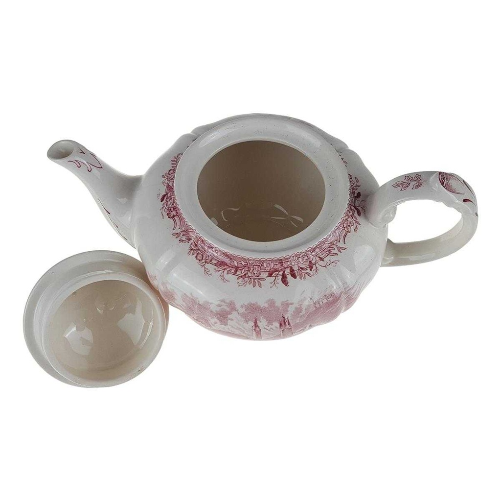 [458166713] Teekanne 1,1 L Villeroy & Boch Burgenland Rot gebraucht - sehr gut Bild 4