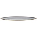 [458166714] Speiseteller Essteller Goldrand 25,2 cm Eschenbach Echt Kobalt Weiß gebraucht - gut Bild 2