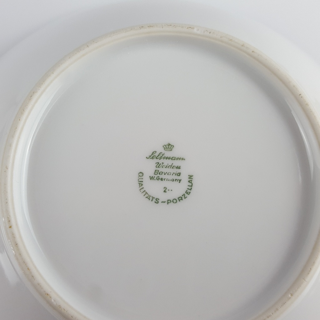 [458166720] Schüssel 19,8 cm Seltmann Weiden Monika Weiß gebraucht - gut Bild 3