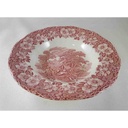 [45816673] Suppenteller 22 cm Enoch Wedgwood Woodland Rot gebraucht - neuwertig Bild 4