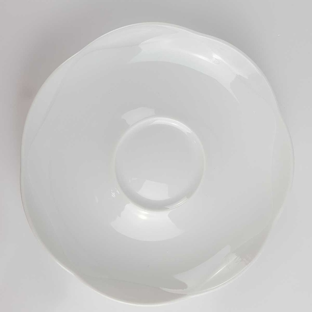 [458166732] Untertasse 17,3 cm Hutschenreuther Domain Weiß gebraucht - gut Bild 4