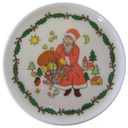 [45816677] Glasuntersetzer Hutschenreuther Weihnachten mit Nikolaus gebraucht - sehr gut Bild 2