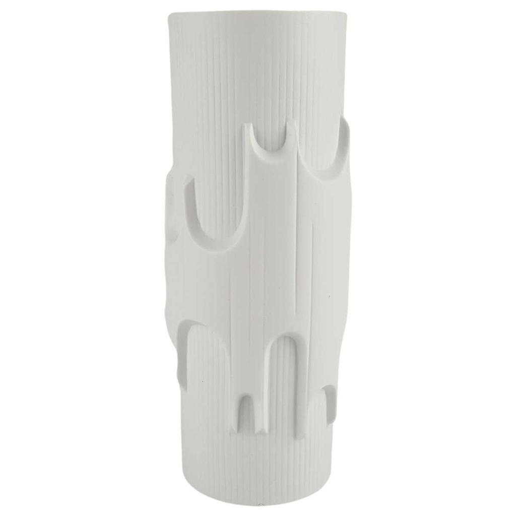 [458166810] Vase Blumenvase 24,8 cm Zeh Scherzer Weiß gebraucht - defekt Bild 2