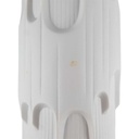 [458166810] Vase Blumenvase 24,8 cm Zeh Scherzer Weiß gebraucht - defekt Bild 3