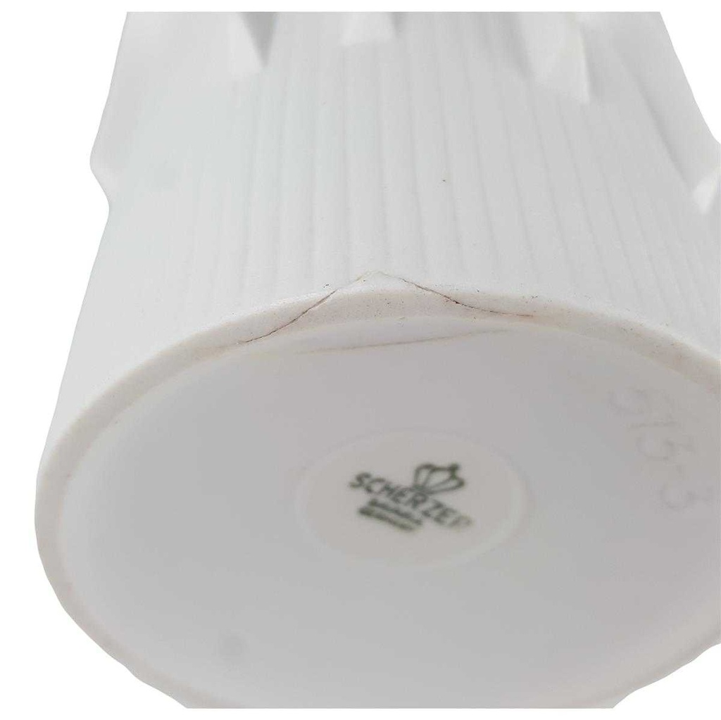 [458166810] Vase Blumenvase 24,8 cm Zeh Scherzer Weiß gebraucht - defekt Bild 5