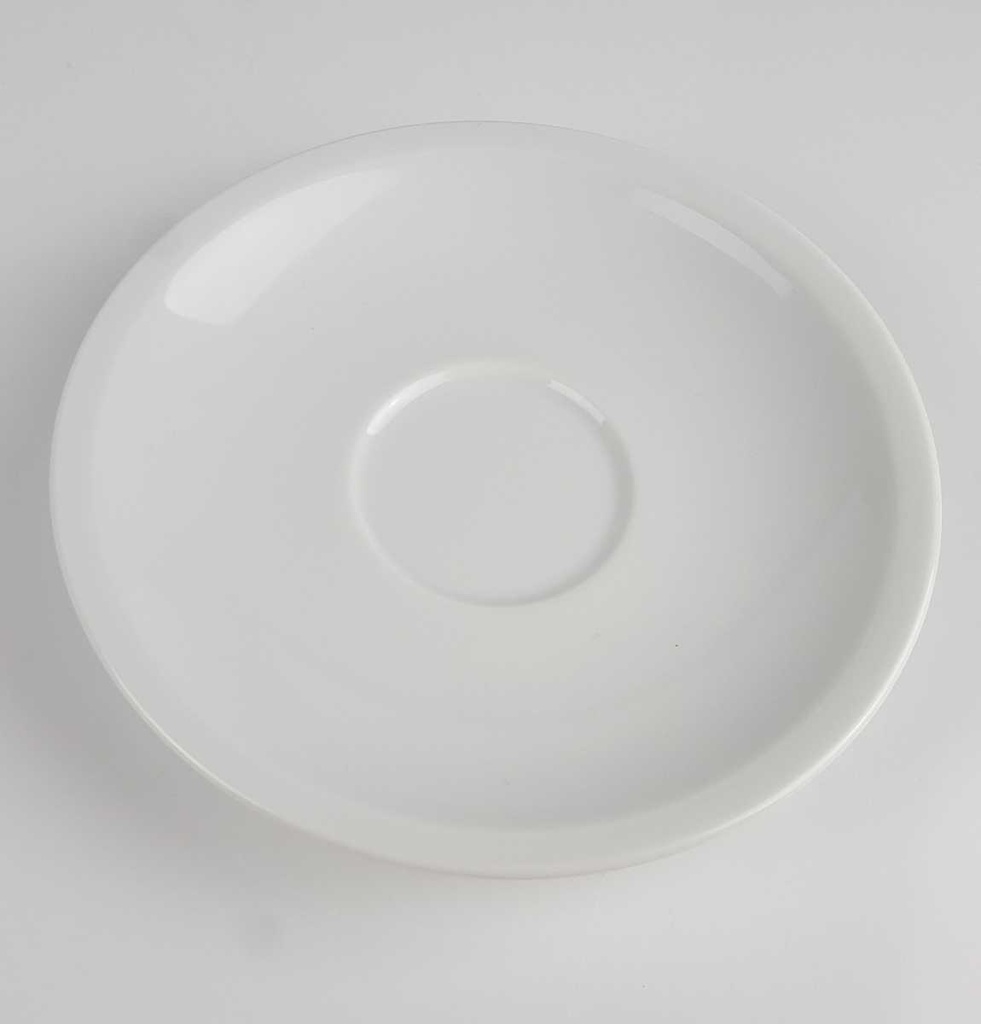 [458166814] Untertasse 15 cm Thomas Porzellan Unbekannte Formen Weiß gebraucht - sehr gut Bild 3