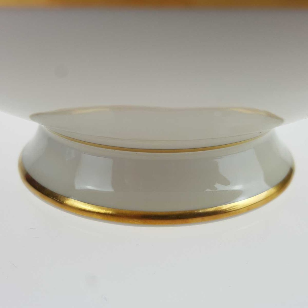 [458166815] Schale Dessertschale Goldrand 13,7 cm Thomas Porzellan Ivory Elfenbein Beige gebraucht - gut Bild 5