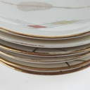 [2119255] 6er Set Dessertschale Schälchen klein Goldrand Winterling Marktleuthen Bunt gebraucht - gut Bild 3