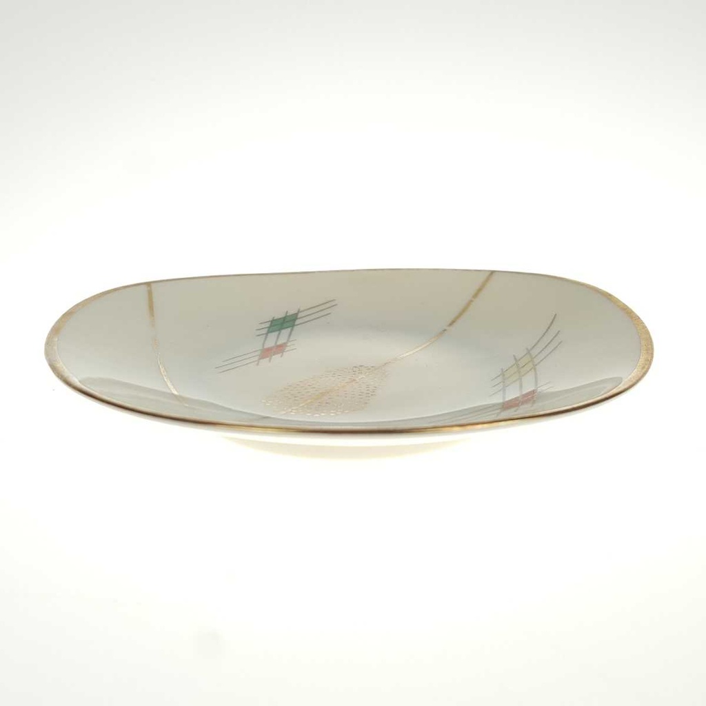 [2119255] 6er Set Dessertschale Schälchen klein Goldrand Winterling Marktleuthen Bunt gebraucht - gut Bild 6