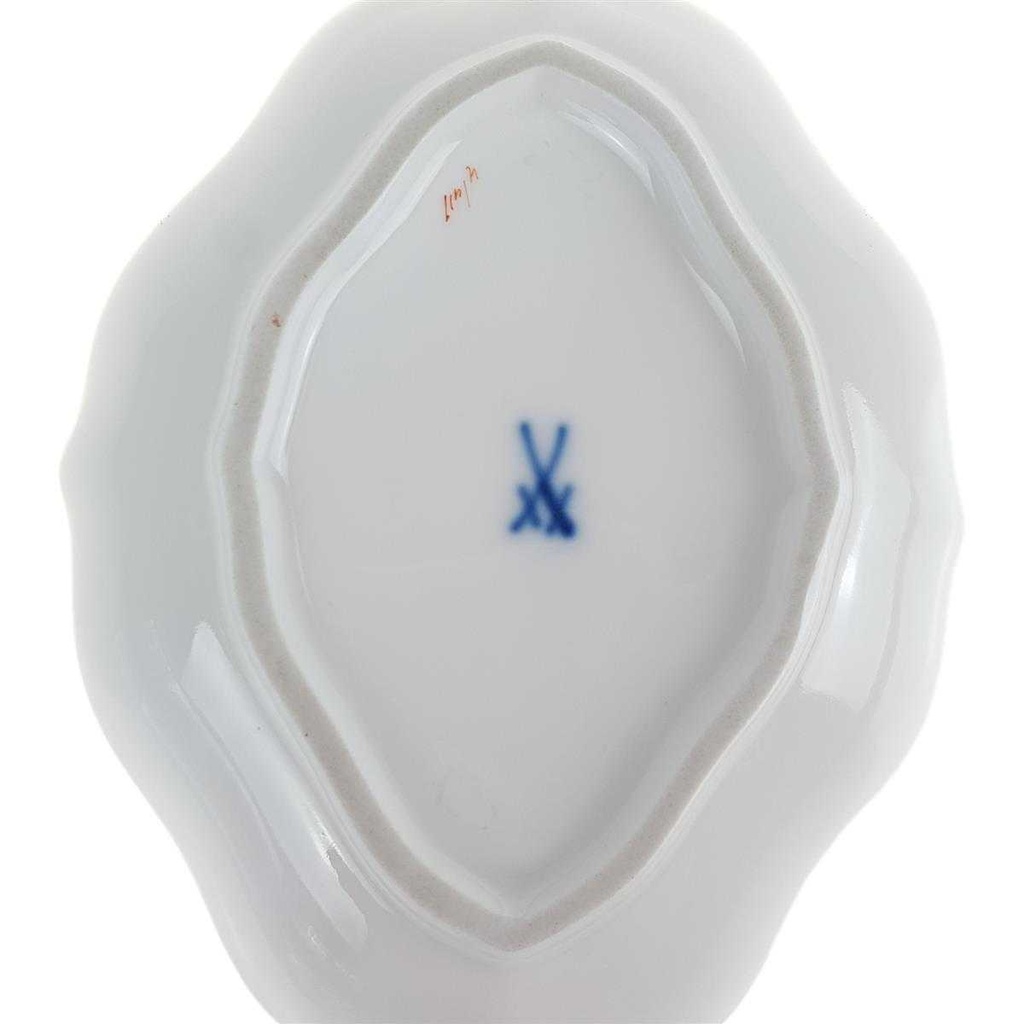 [458166820] Schale Schälchen klein Meissen bunte Blumen I. Wahl gebraucht - sehr gut Bild 3