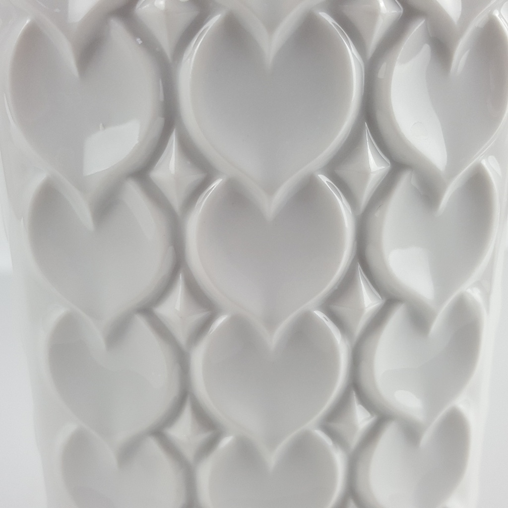 [458166821] Vase Blumenvase 22,8 cm AK Kaiser Weiß gebraucht - sehr gut Bild 5