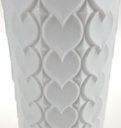 [458166822] Vase Blumenvase 21,2 cm AK Kaiser Weiß gebraucht - sehr gut Bild 4