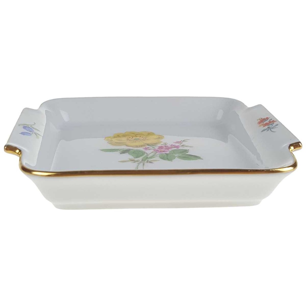 [458166823] Schale Schälchen klein Meissen bunte Blumen I. Wahl gebraucht - sehr gut Bild 2