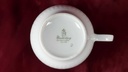 [45816693] Kaffeetasse Tasse Winterling Kirchenlamitz weiß mit Silberrand und Rillen gebraucht - gut Bild 5