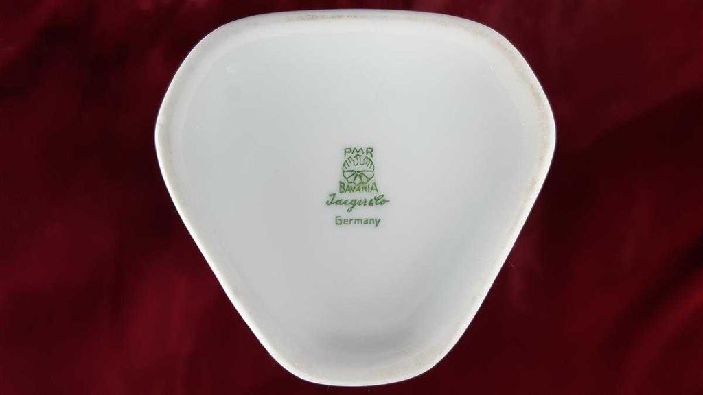 [45816700] Blumenvase 25,1 cm Jaeger & Co Weiß gebraucht - sehr gut Bild 5