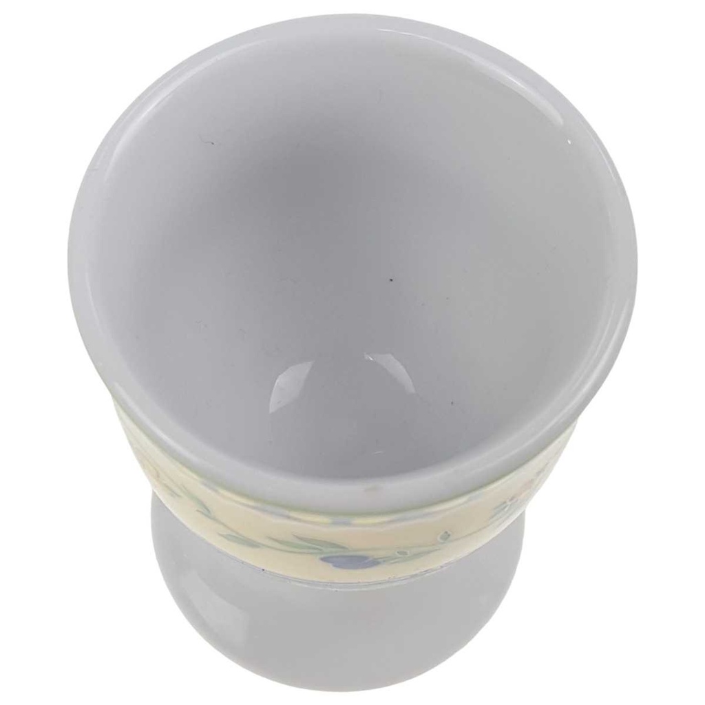 [45816704] Eierbecher auf Fuß Tirschenreuth Lemon Olive 2000 Edition gebraucht - sehr gut Bild 2