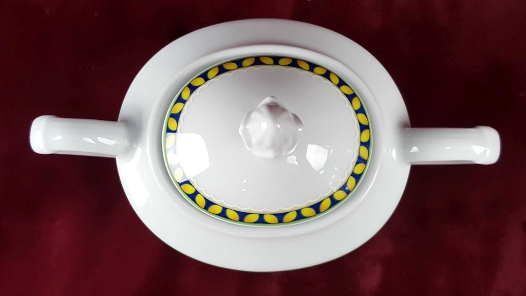 [45816707] Zuckerdose Tirschenreuth Lemon Olive 2000 Edition gebraucht - sehr gut Bild 3
