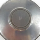 [458167142] Mokkatasse mit Untertasse Espressotasse & Zinnhalter 3tlg Bareuther Platinrand Blaue Rose gebraucht - gut Bild 9