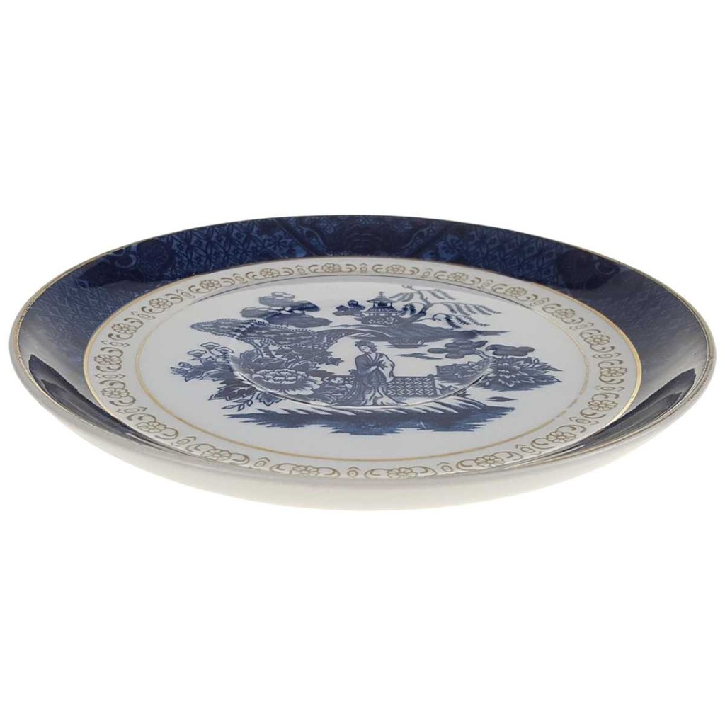 [458167167] Untertasse 16,5 cm N.K.T. Japan Double Phoenix gebraucht - gut Bild 2