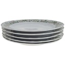 [2119257] 5er Set Speiseteller Essteller 24,3 cm Eschenbach Blumenranke gebraucht - akzeptabel Bild 2