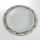 [2119258] 3er Set Suppenteller 21,8 cm Eschenbach Blumenranke gebraucht - akzeptabel Bild 4