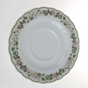 [2119259] 5er Set Untertasse 17,2 cm Eschenbach Blumenranke gebraucht - gut Bild 4