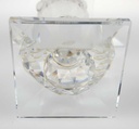 [458167187] Kerzenhalter Kerzenständer 10,2 cm Swarovski Transparent gebraucht - gut Bild 3