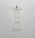 [458167187] Kerzenhalter Kerzenständer 10,2 cm Swarovski Transparent gebraucht - gut Bild 4